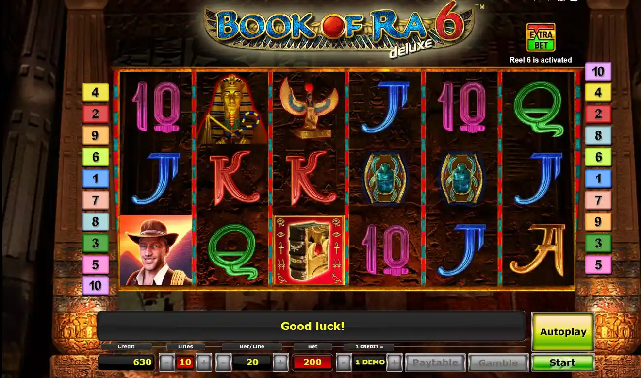 Screen Book of Ra 6 #1